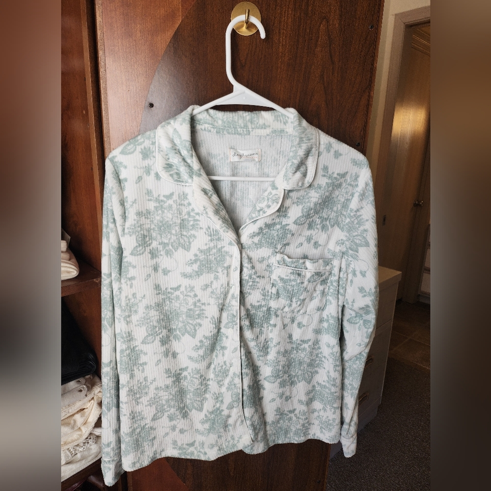 Floral Green Pjs